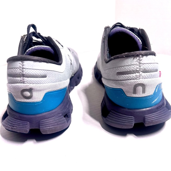 On Cloud X 3 AD Athletic Sneakers Niagara Blue White Mens Size US 10.5 - Picture 4 of 6